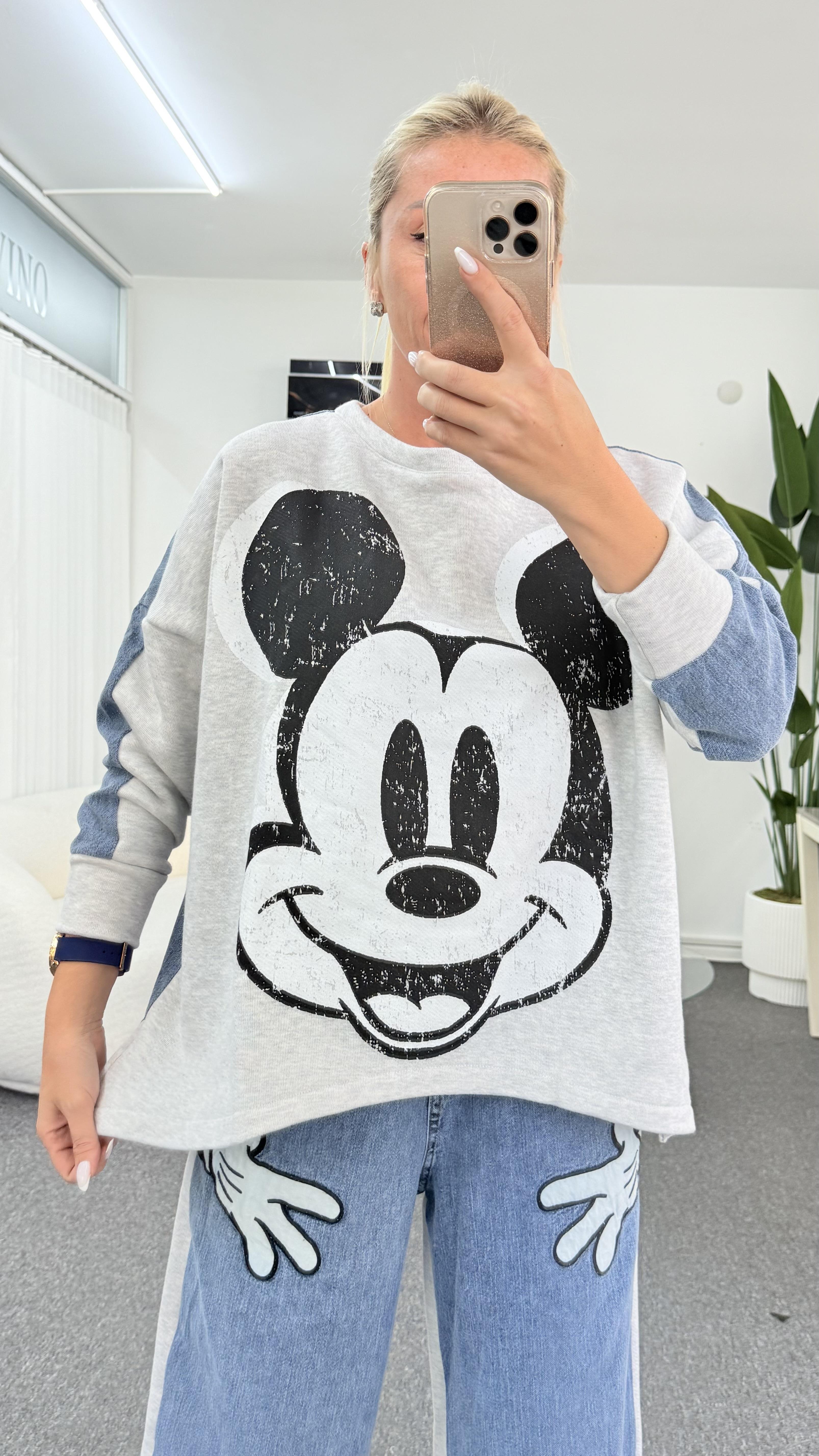 ROMANA MICKEY MAUSE GRİ TAKIM