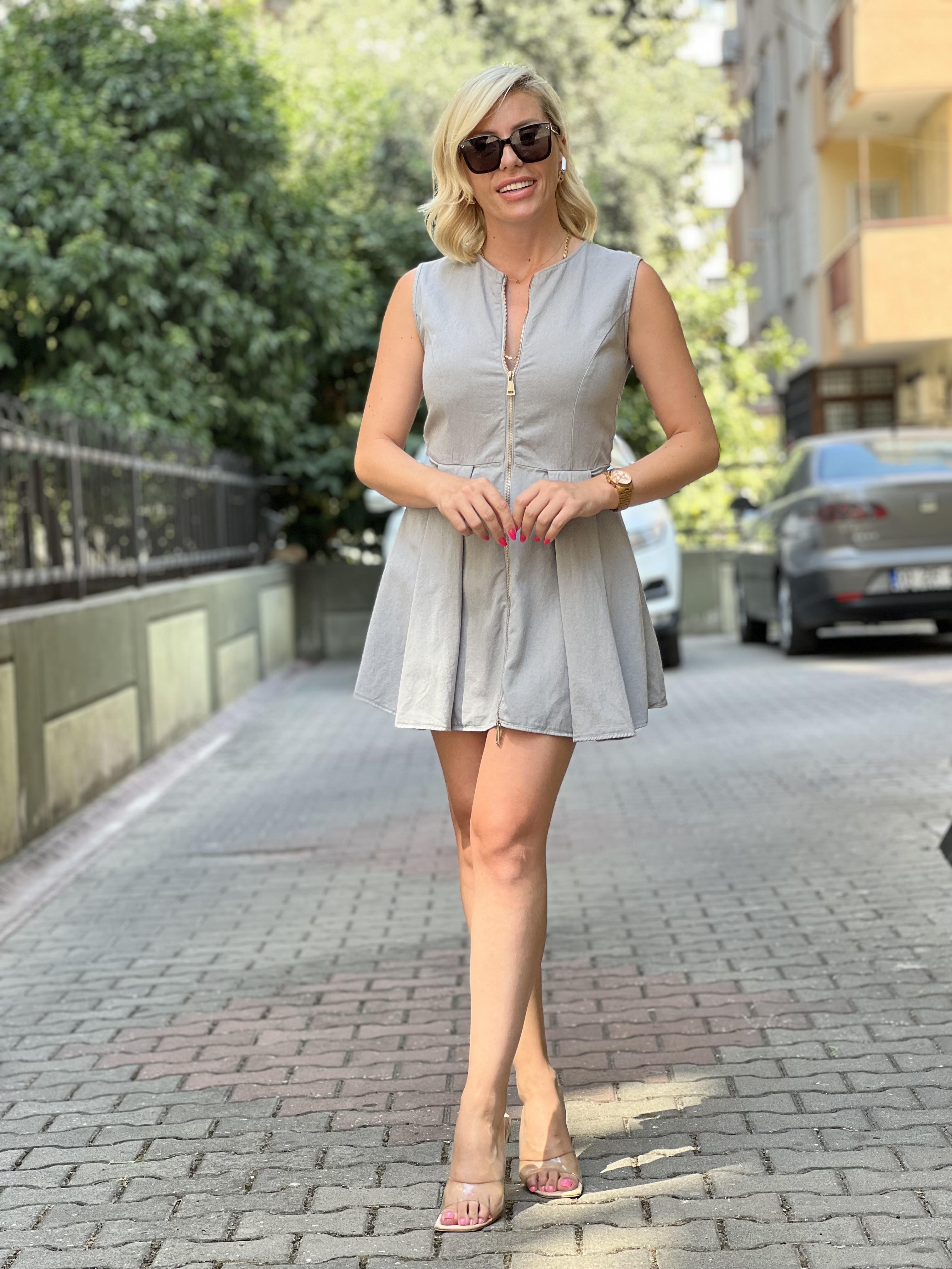 SERY FERMUARLI ELBİSE 