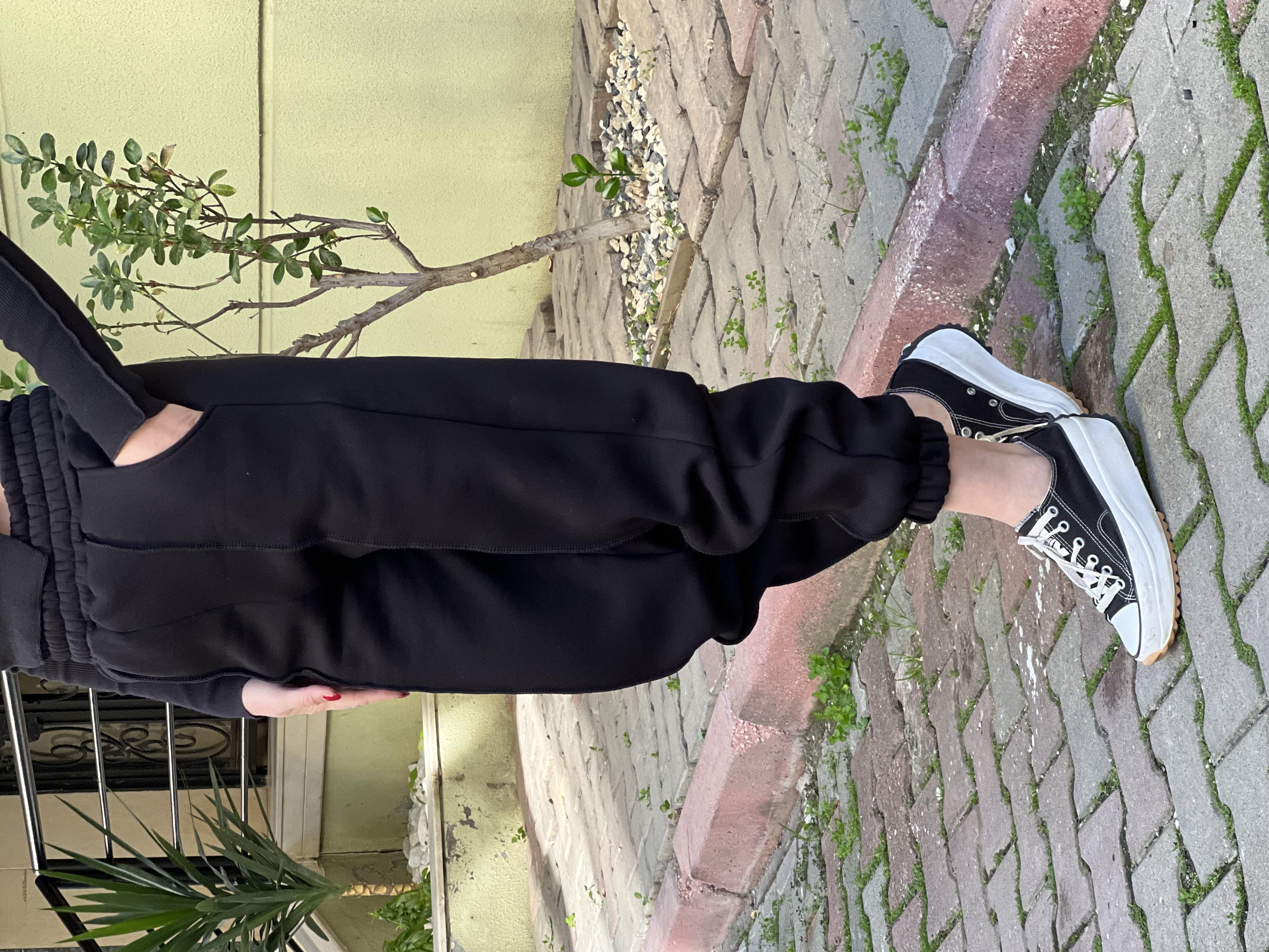 SİYAH 3 İPLK EŞOFMAN