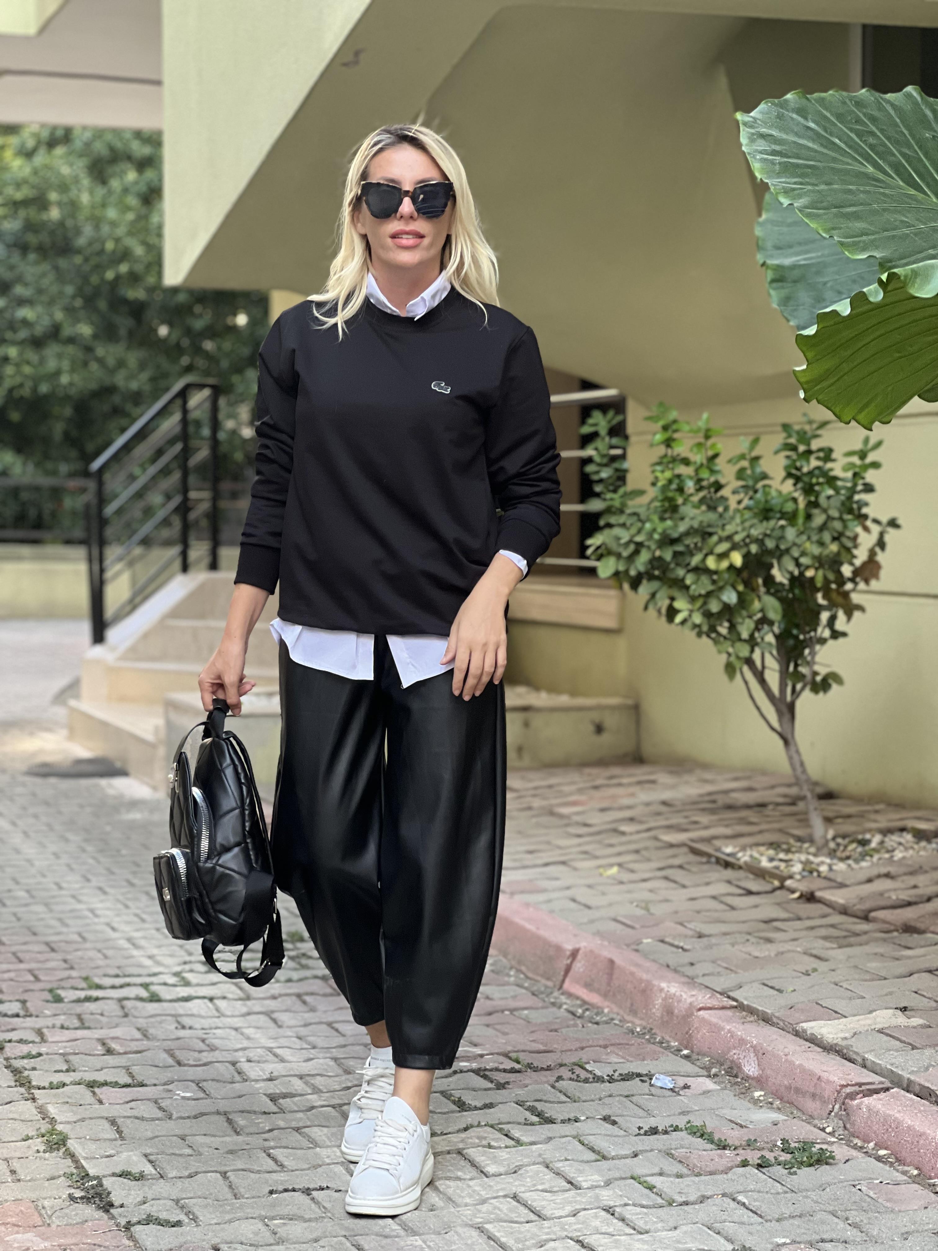 Siyah orj sweat 