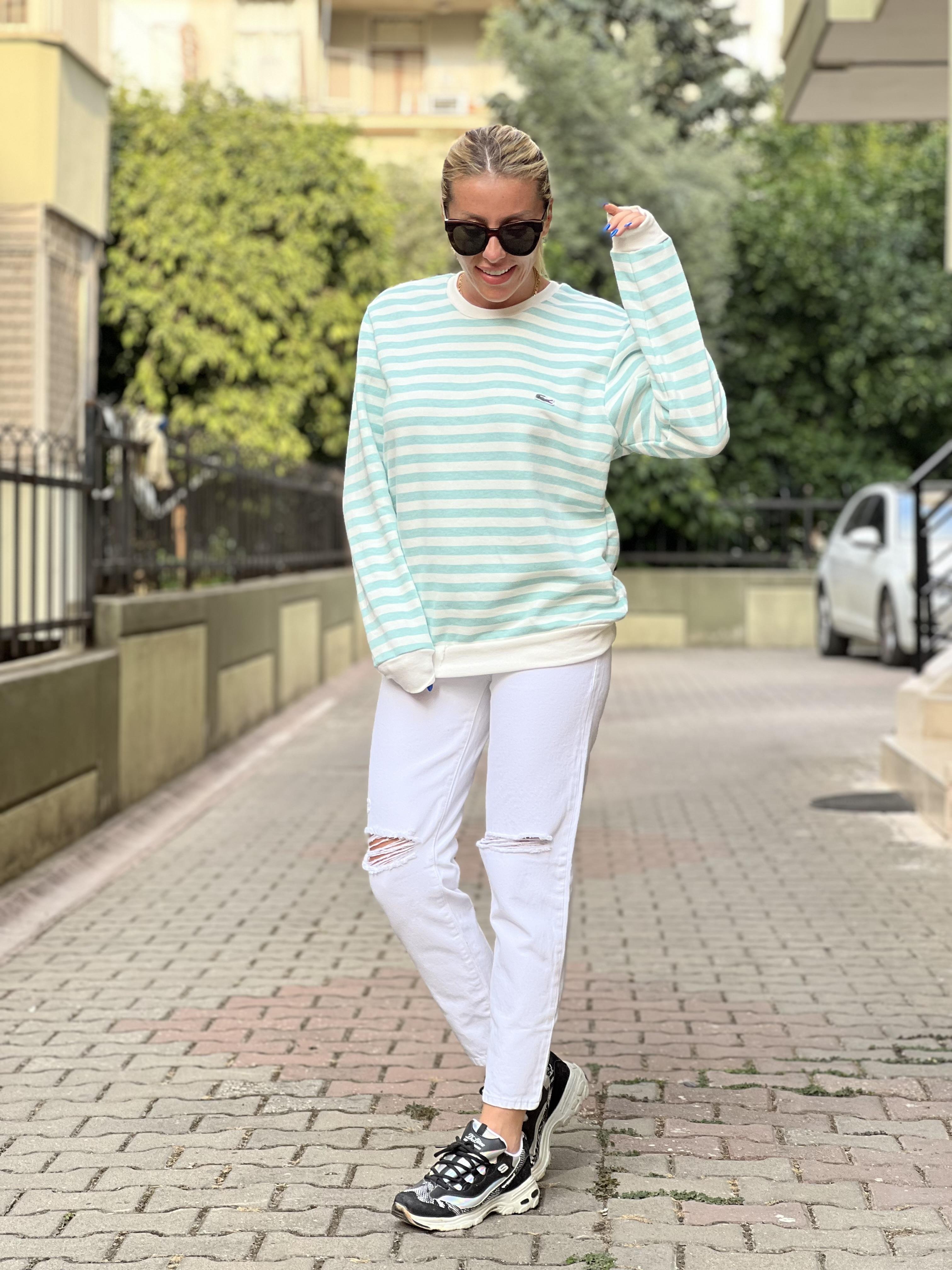 Su yeşili orj sweat 