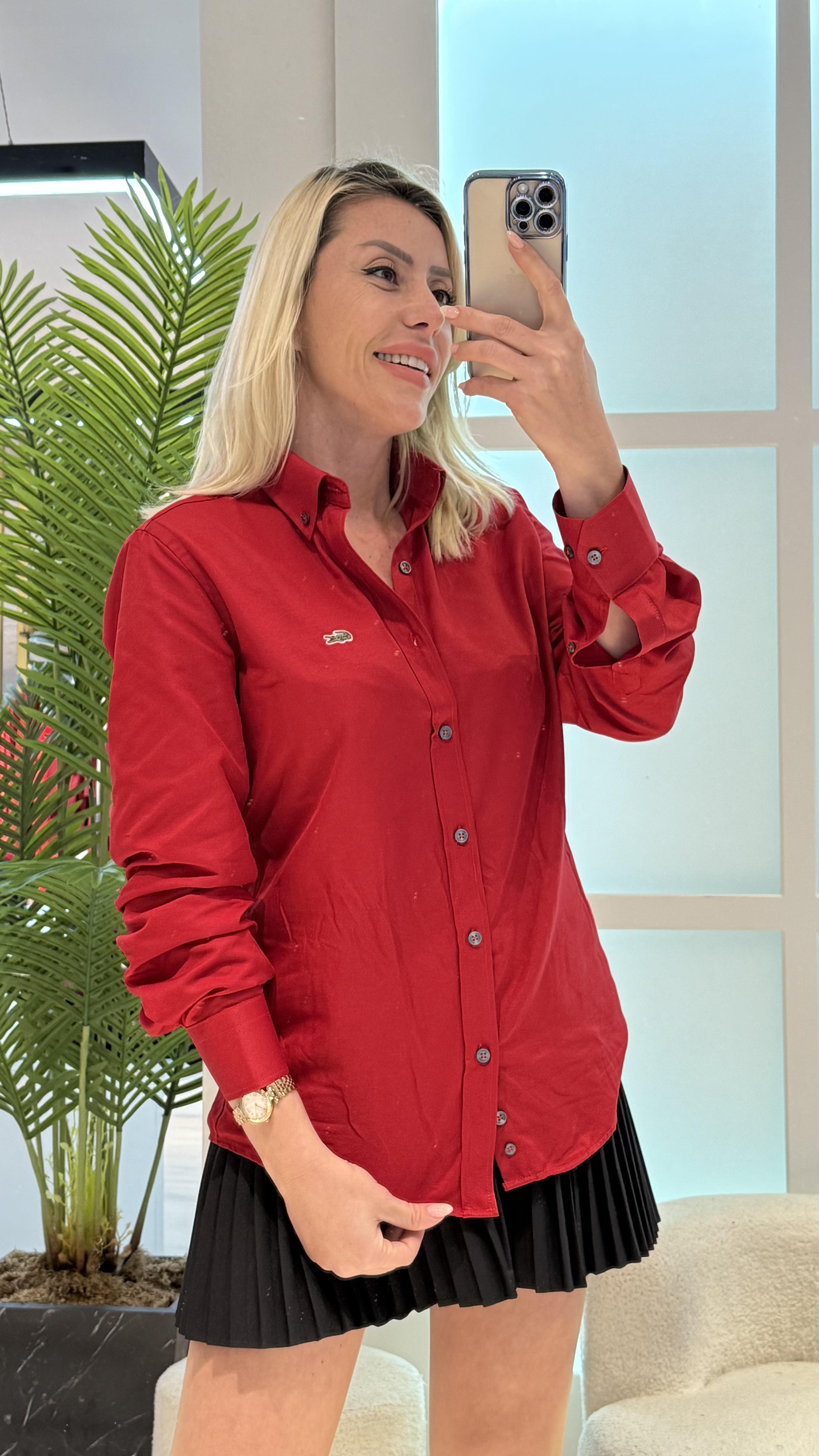 TRUE KIRMIZI GÖMLEK