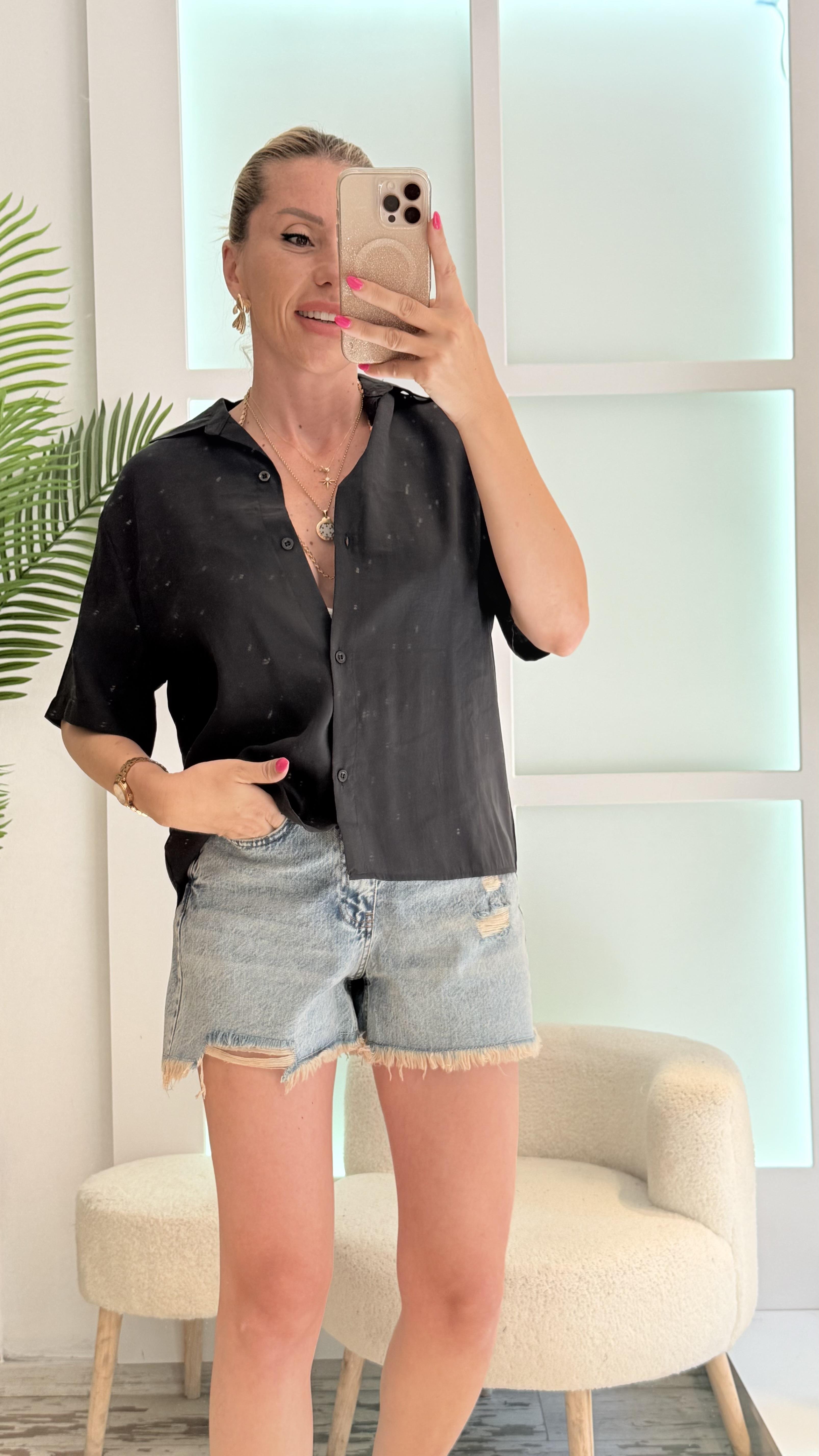 WALLET SİYAH GÖMLEK 