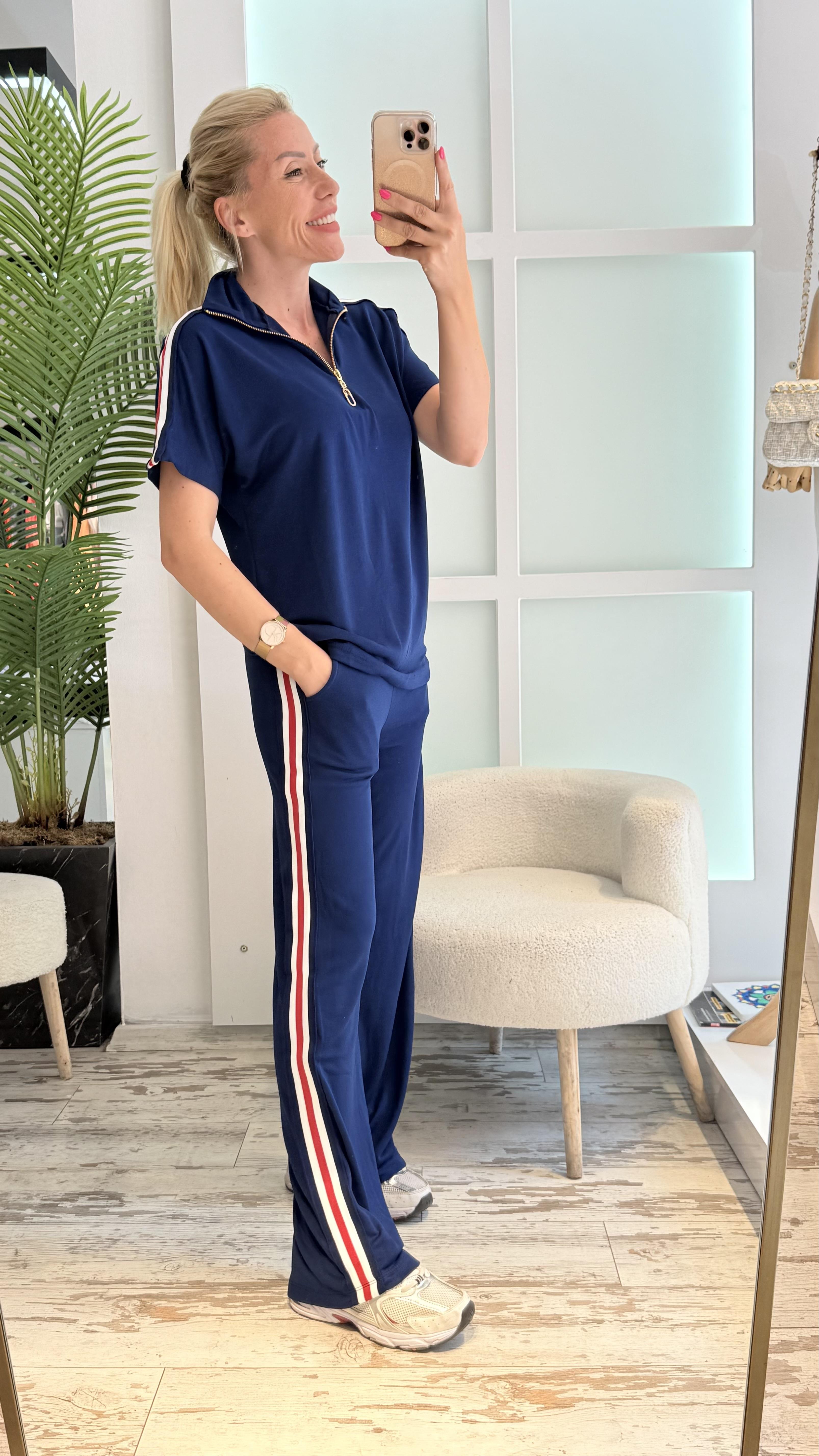 WERRY LACİVERT EŞOFMAN TAKIMI 