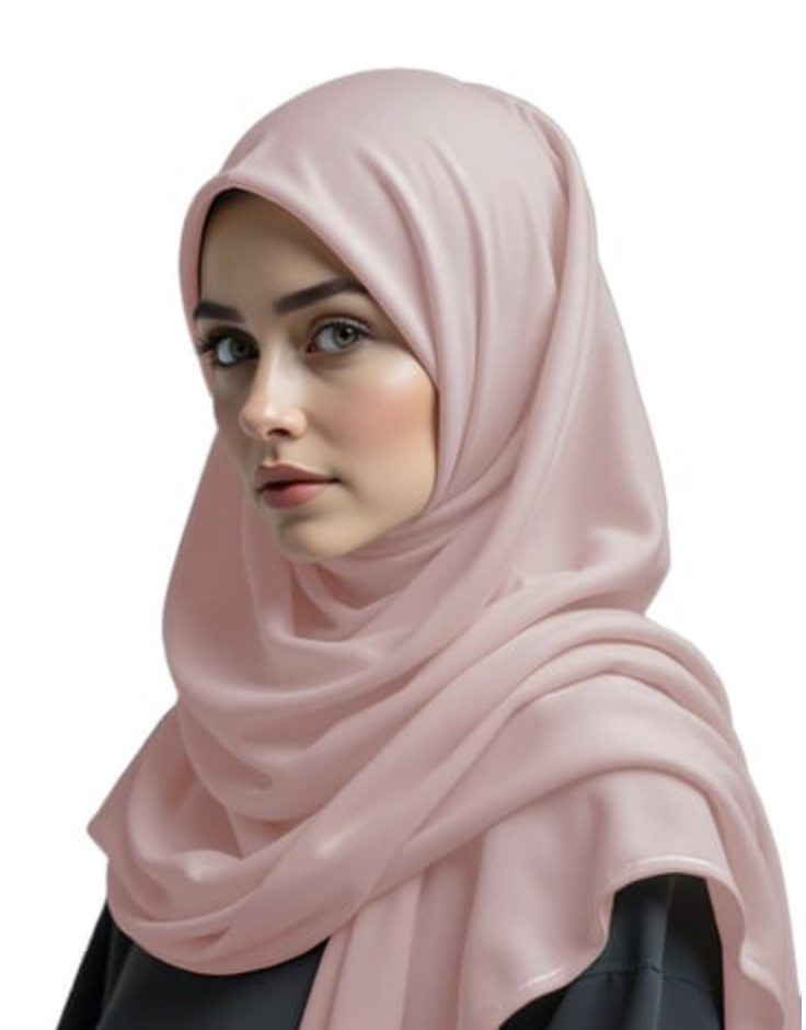 Viemor Penye Şal- Pudra Pembe