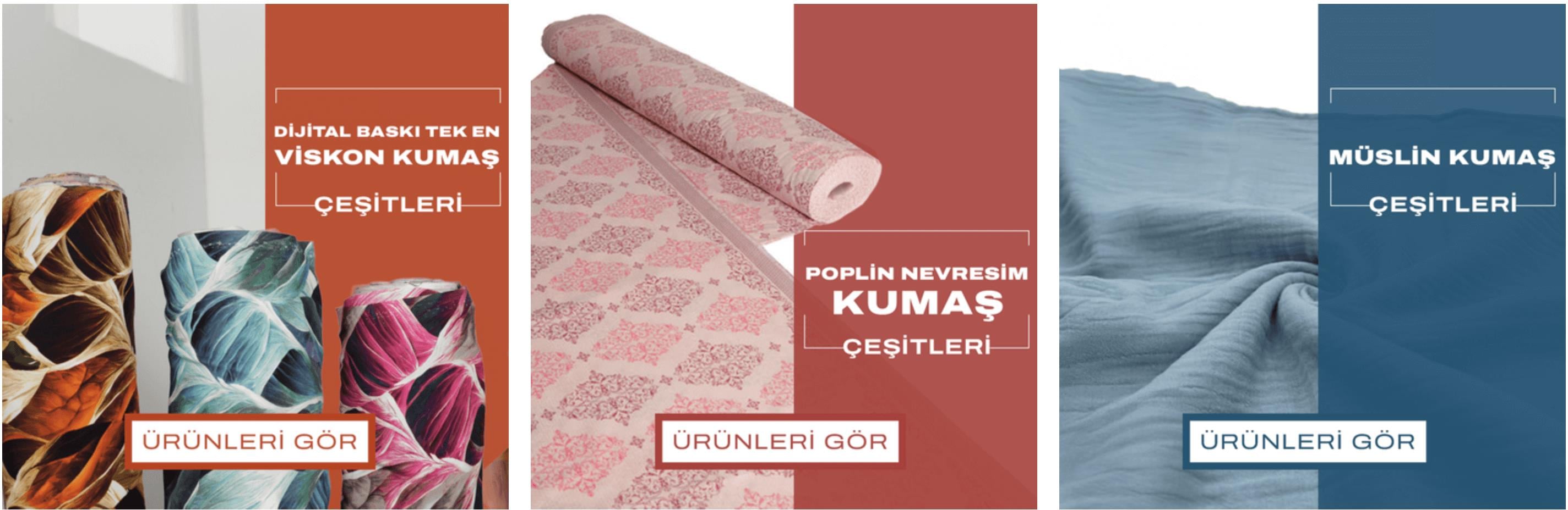 Poplin Nevresim Kumaş