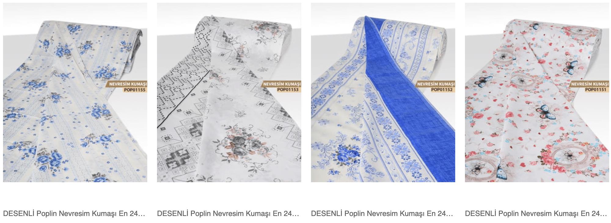 Poplin Nevresim kumaşı- Viemor