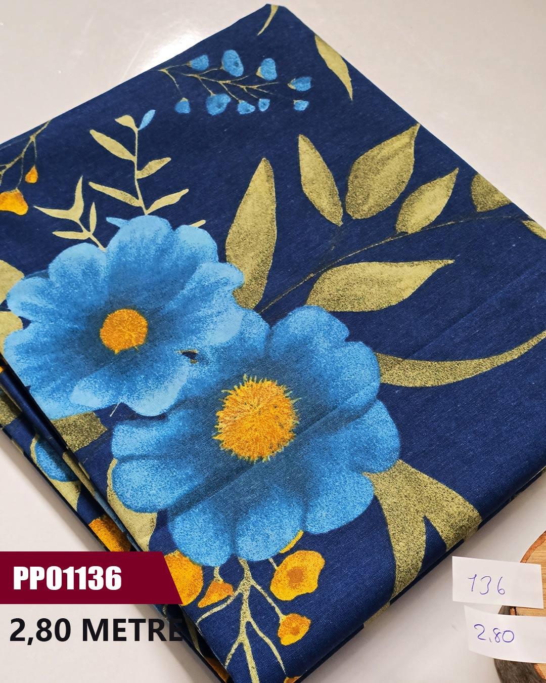  POPLİN NEVRESİMLİK PARÇA KUMAŞ ( EN 240CM )  PP01136-136PP01136