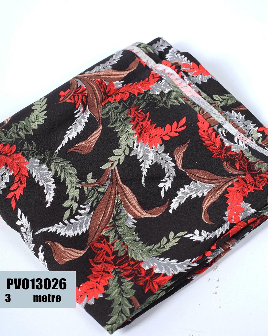 Dar En Pamuk Viskon Parça Kumaş PV013026-3026PV013026