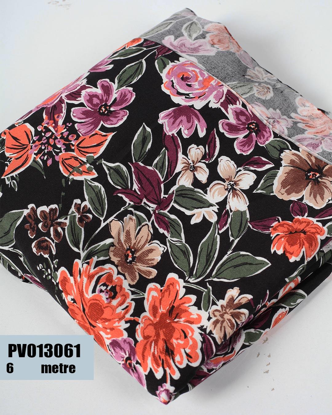 Dar En Pamuk Viskon Parça Kumaş PV013061-3061PV013061