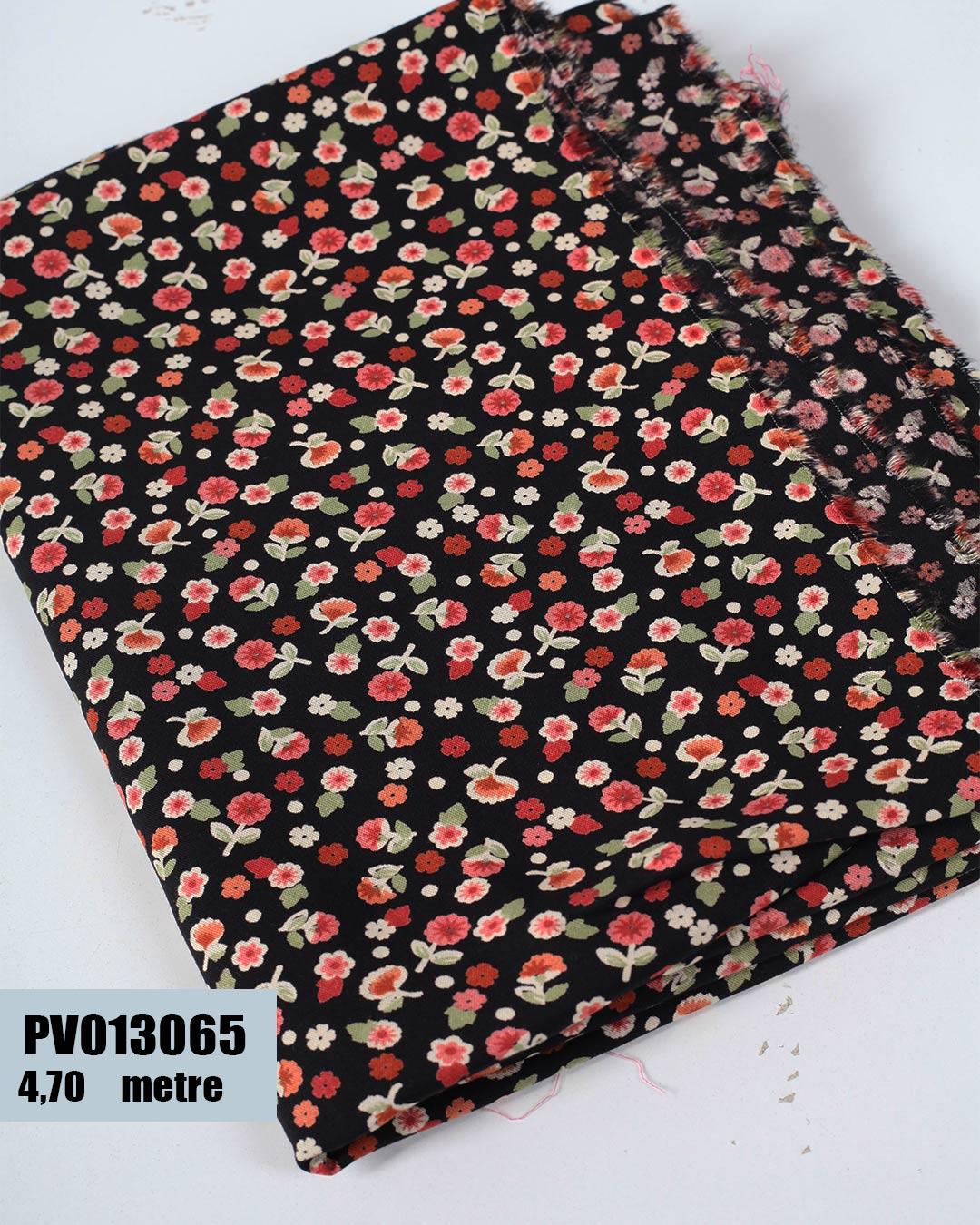 Dar En Pamuk Viskon Parça Kumaş PV013065-3065PV013065