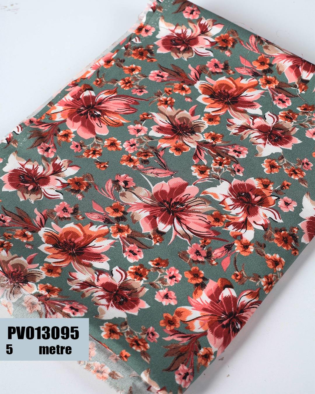 Dar En Pamuk Viskon Parça Kumaş PV013095-3095PV013095