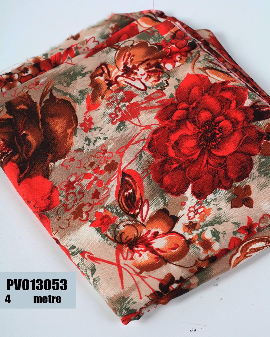 Dar En Pamuk Viskon Parça Kumaş PV013053-3053PV013053