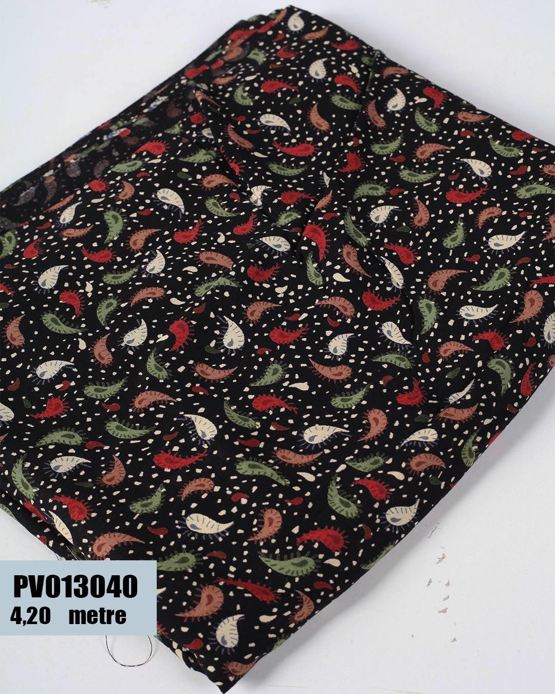 Dar En Pamuk Viskon Parça Kumaş PV013040-3040PV013040