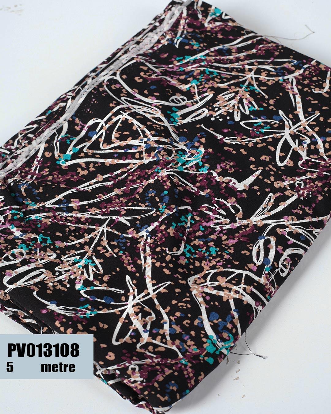 Dar En Pamuk Viskon Parça Kumaş PV013108-3108PV013108