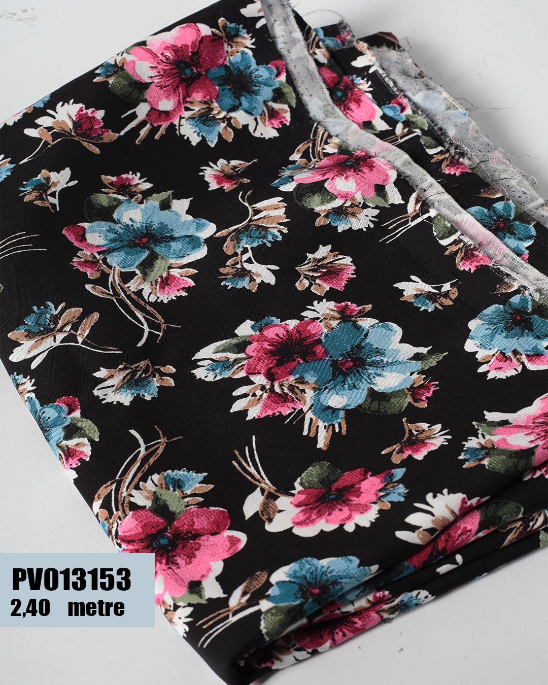 Dar En Pamuk Viskon Parça Kumaş PV013153-3153PV013153