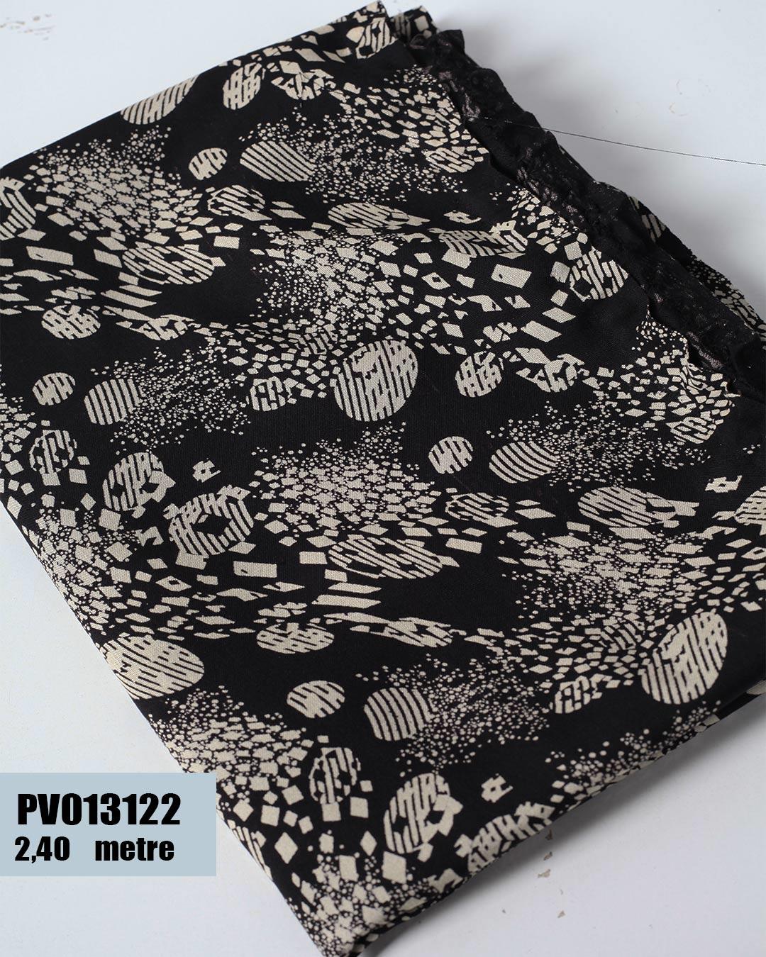 Dar En Pamuk Viskon Parça Kumaş PV013122-3122PV013122