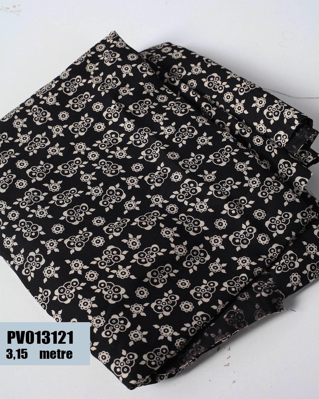 Dar En Pamuk Viskon Parça Kumaş PV013121-3121PV013121