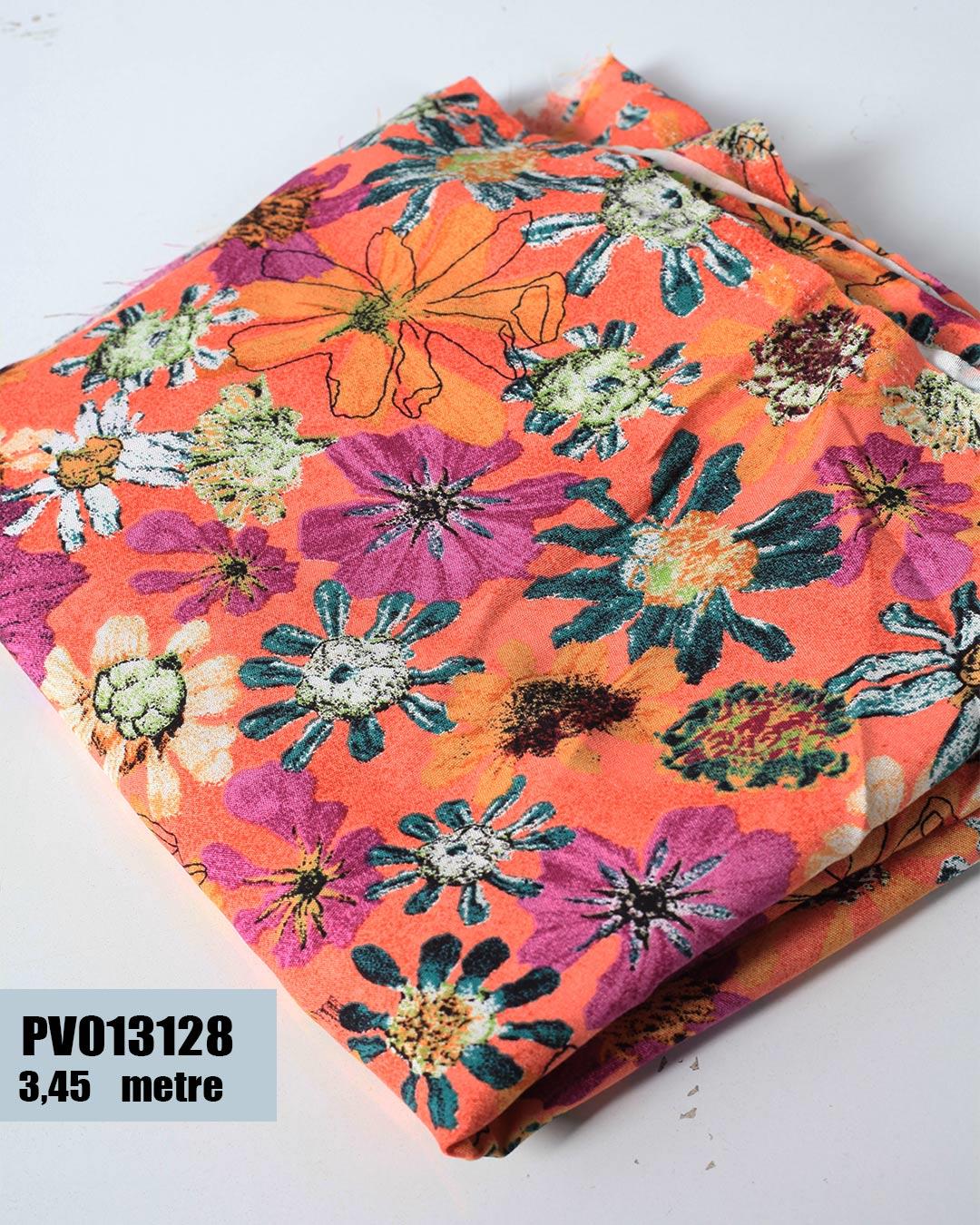 Dar En Pamuk Viskon Parça Kumaş PV013128-3128PV013128