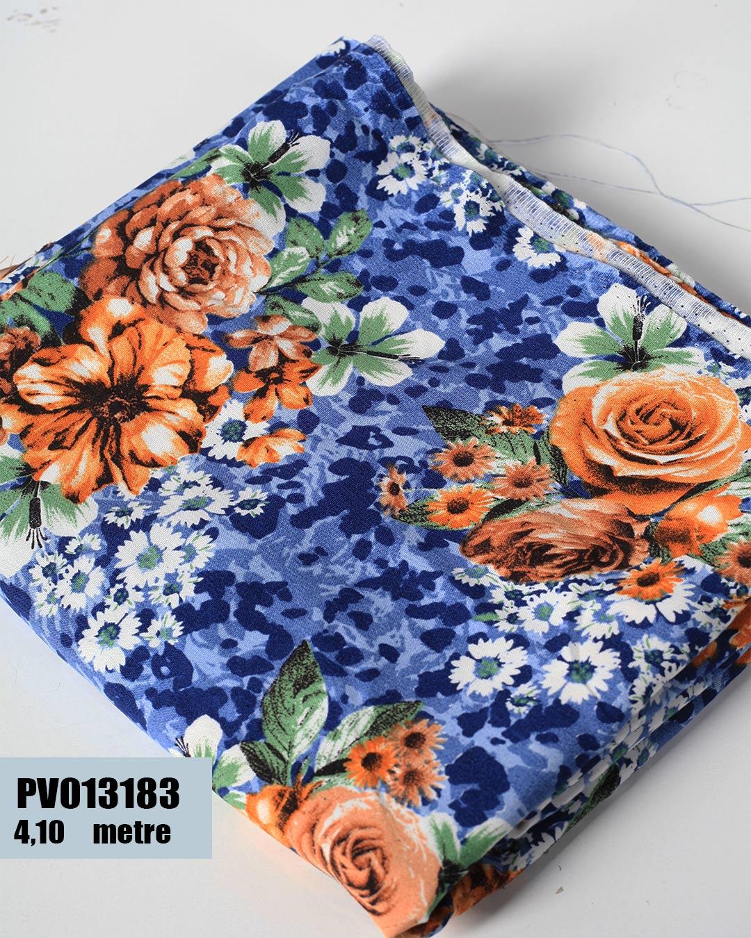 Dar En Pamuk Viskon Parça Kumaş PV013183-3183PV013183