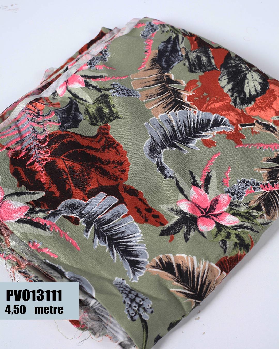 Dar En Pamuk Viskon Parça Kumaş PV013111-3111PV013111