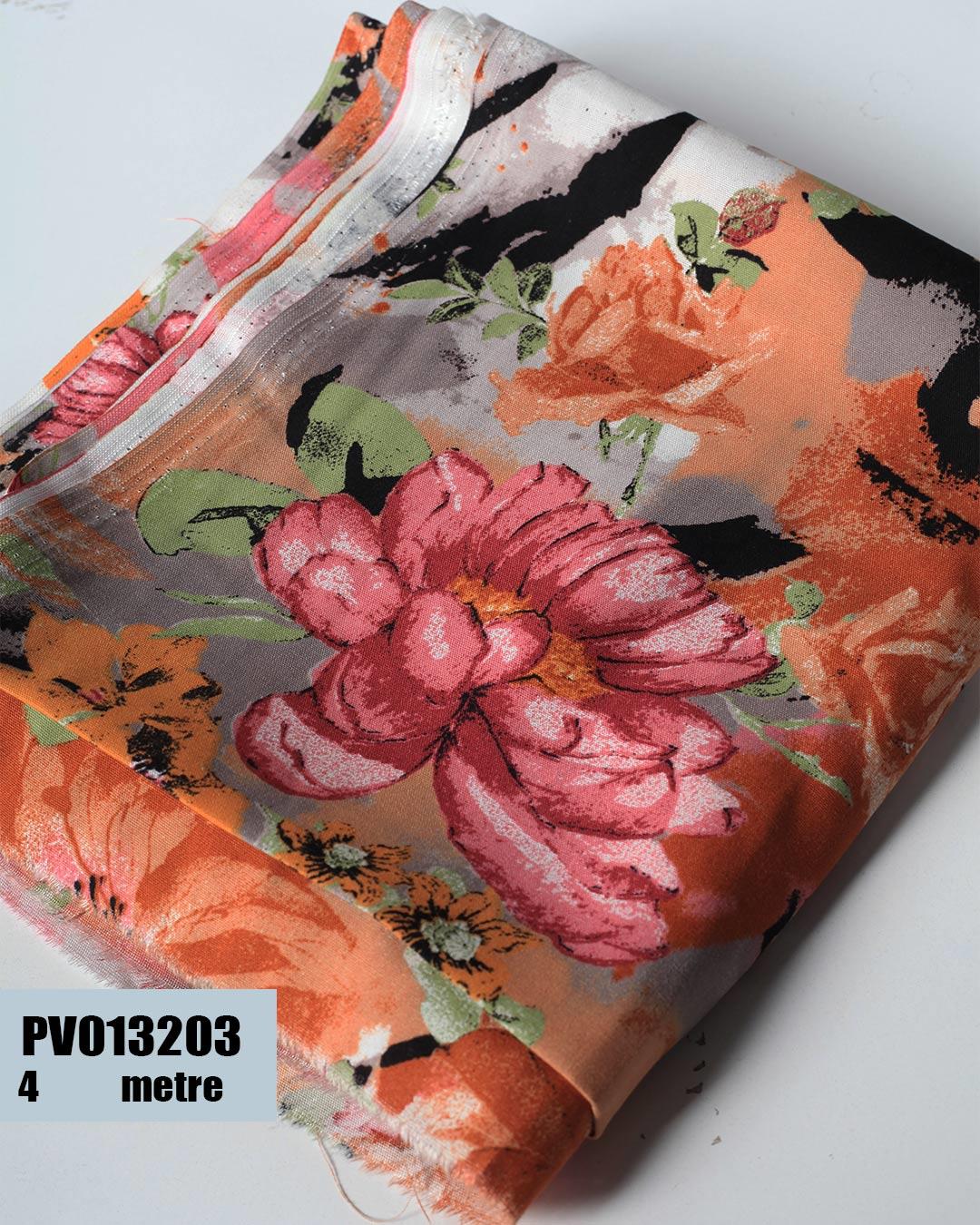 Dar En Pamuk Viskon Parça Kumaş PV013203-3203PV013203