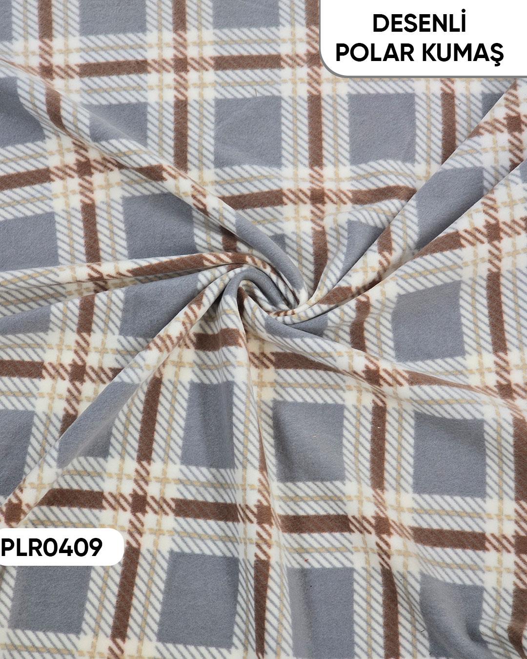 Desenli Polar Kumaş En 180cm-PLR0409-9PLR0409