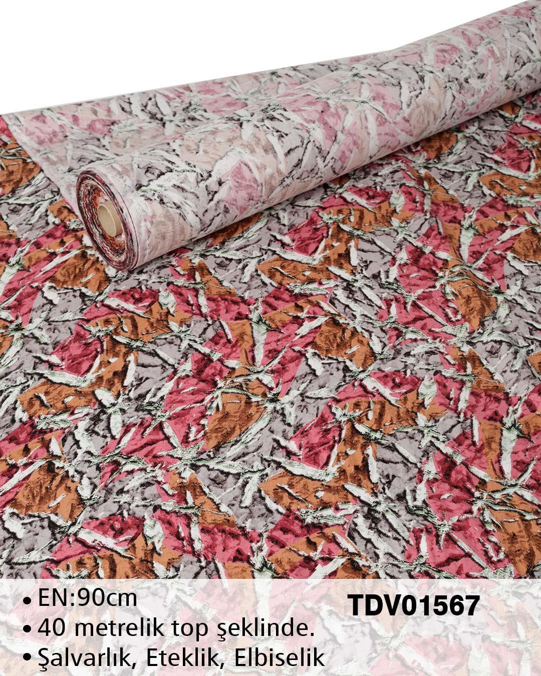 Yeni Sezon Dar En Pamuk Viskon Top Kumaş TDV01567TDV01567