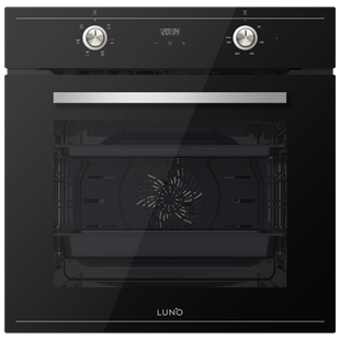 Luno Ankastre Siyah Max Set - 3 Yıl Silverline Garantisinde