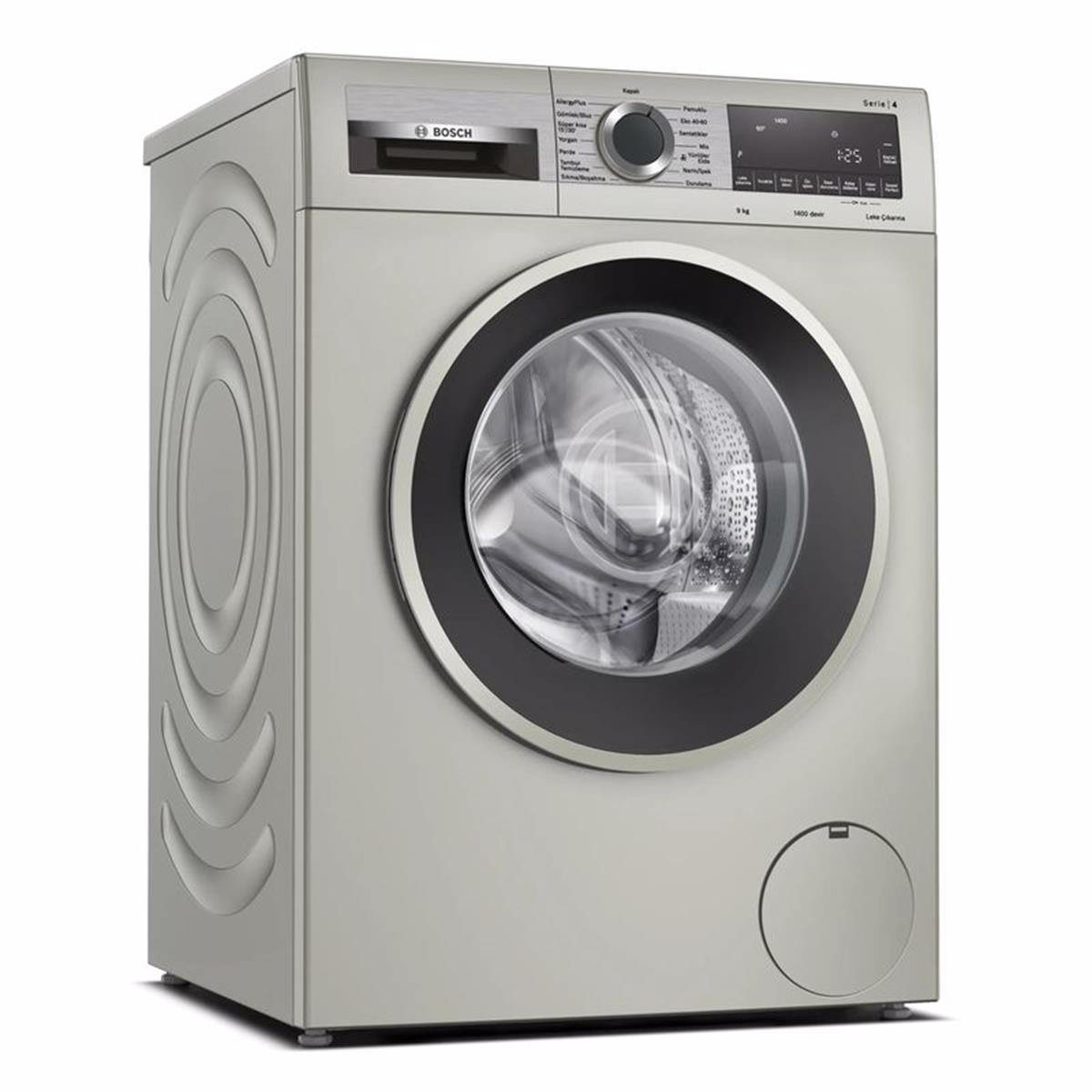 Bosch WGA244XSTR 9 Kg 1400 Devir Gri Çamaşır Makinesi