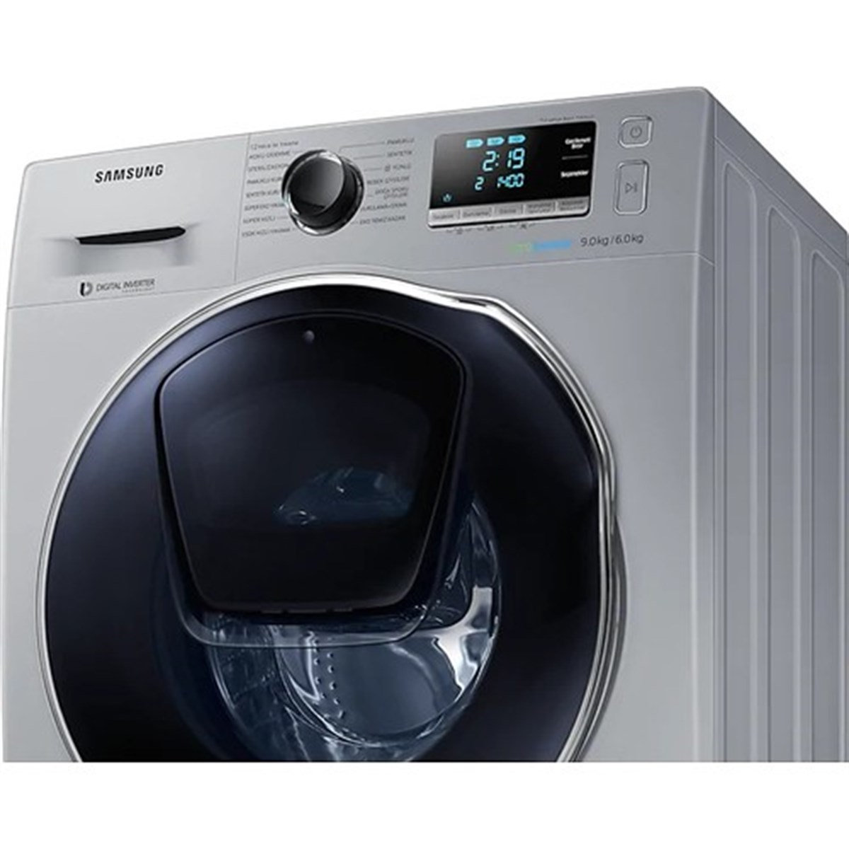 Samsung WD90K6B10OS/AH A 9 kg Yıkama / 6 kg Kurutma 1400 Devir Çamaşır  Makinesi