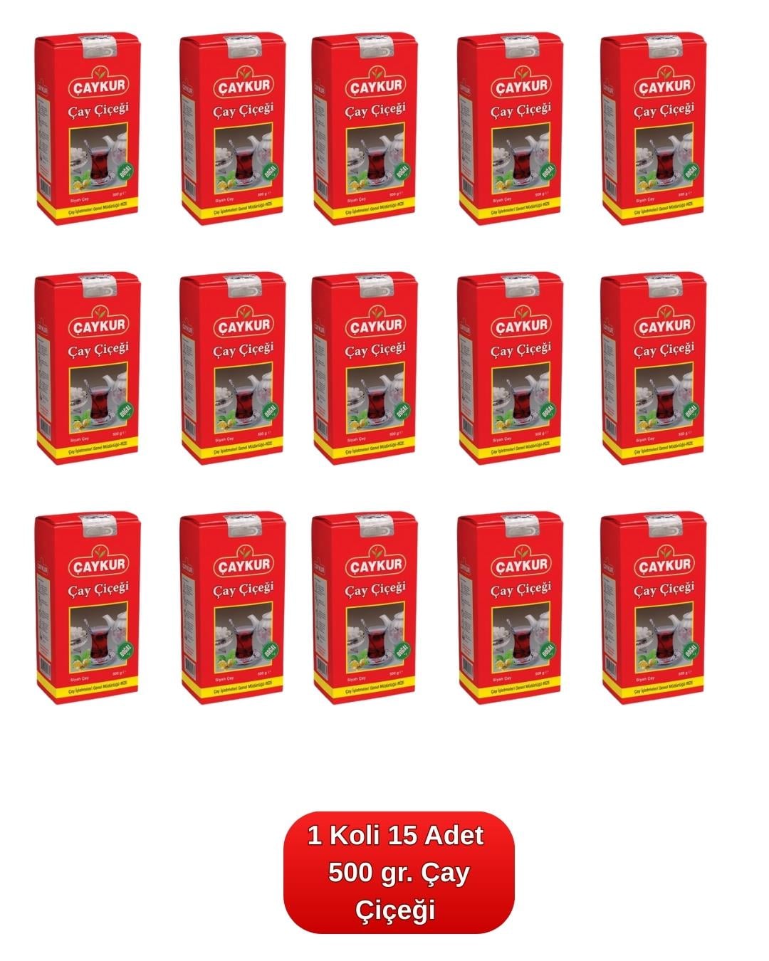 Çay Çiçeği 500 gr. 15 Adet