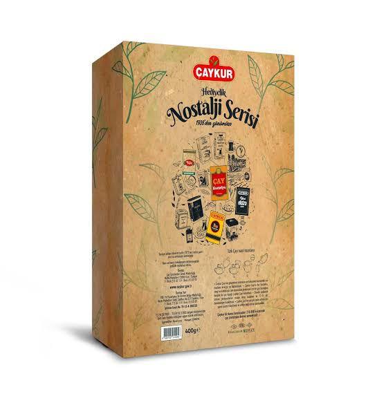 ÇAYKUR Nostalji Serisi – Hediyelik Çay Kutusu