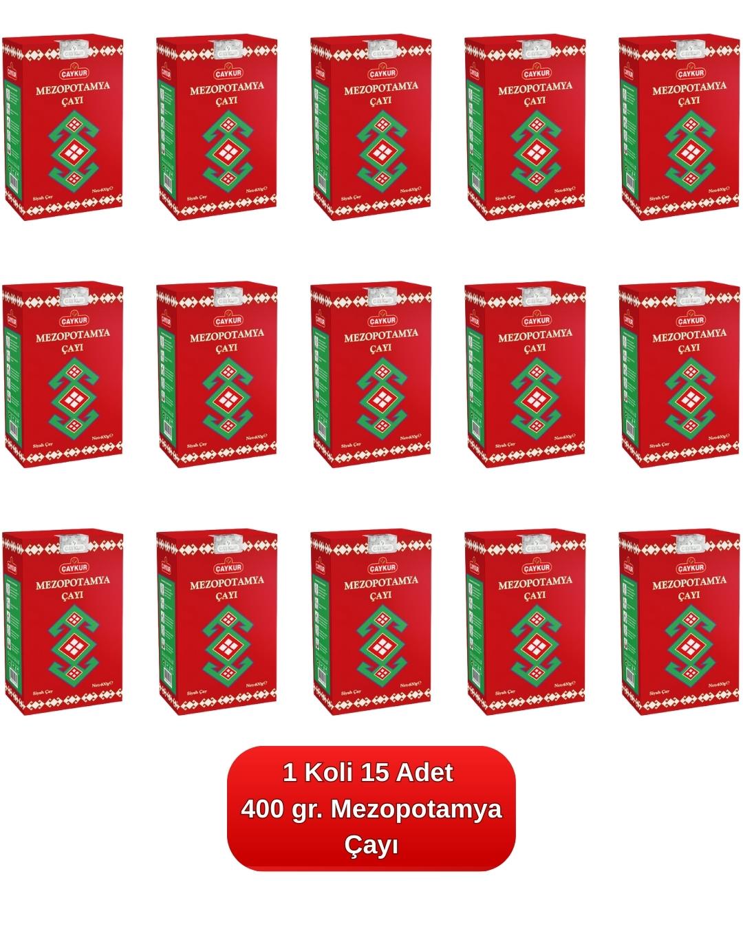Mezopotamya Çayı 400 gr. 15'li Koli 