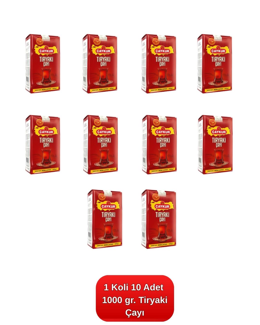 Tiryaki Çayı 1000 gr. 10 Adet