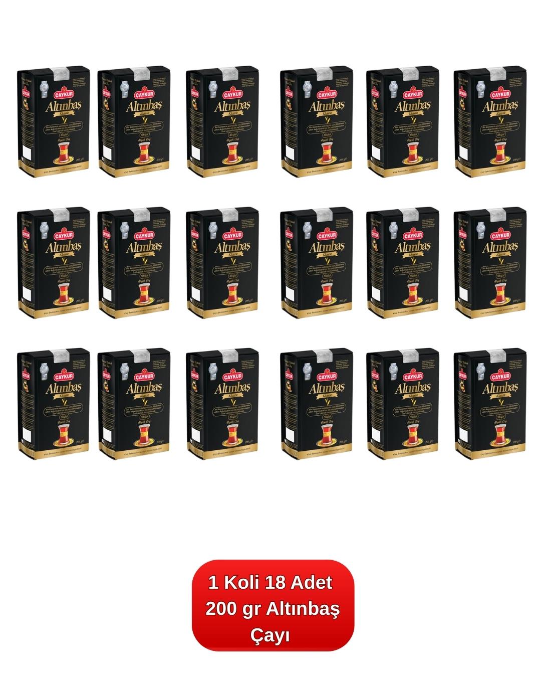 Altınbaş Çayı 200 gr. 18'li Koli