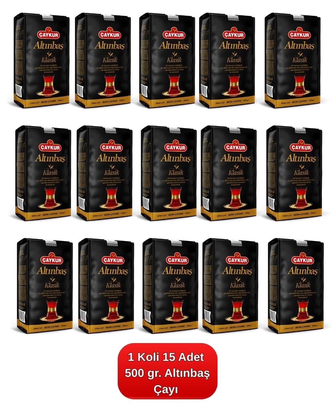Altınbaş Çayı 500 gr. 15'li Koli 