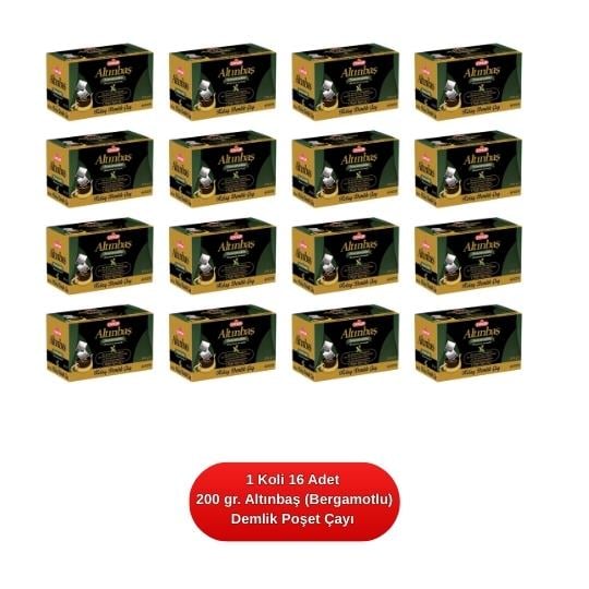 Altınbaş Demlik Poşet Çayı (Bergamotlu) 400 gr. 12'li Koli