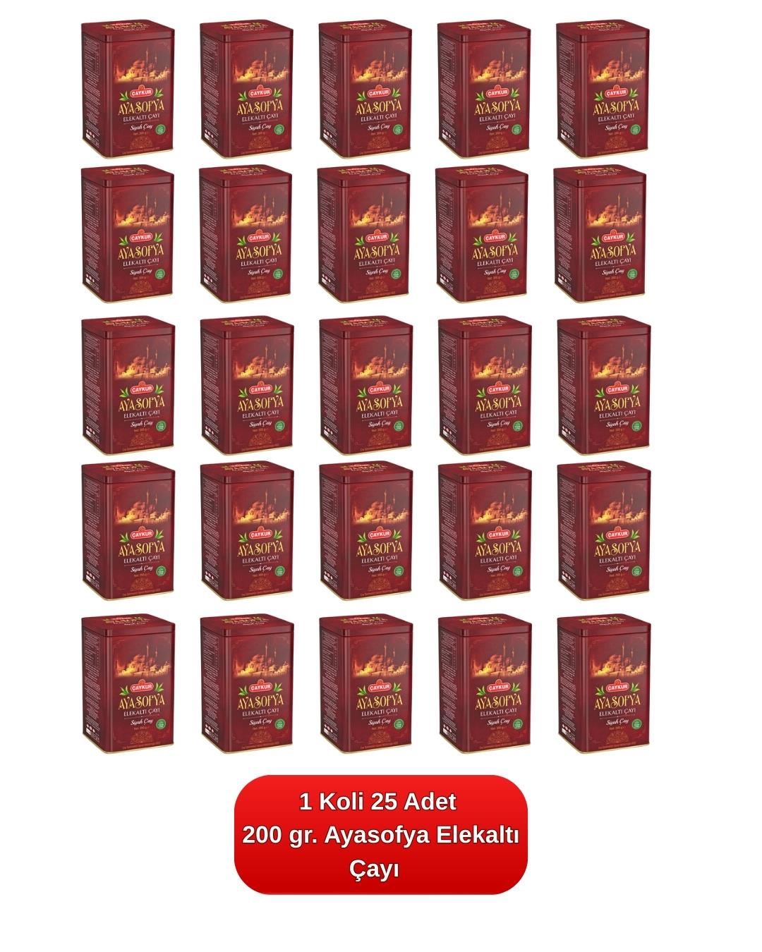 Ayasofya Elekaltı Çayı 200 gr. 25'li Koli