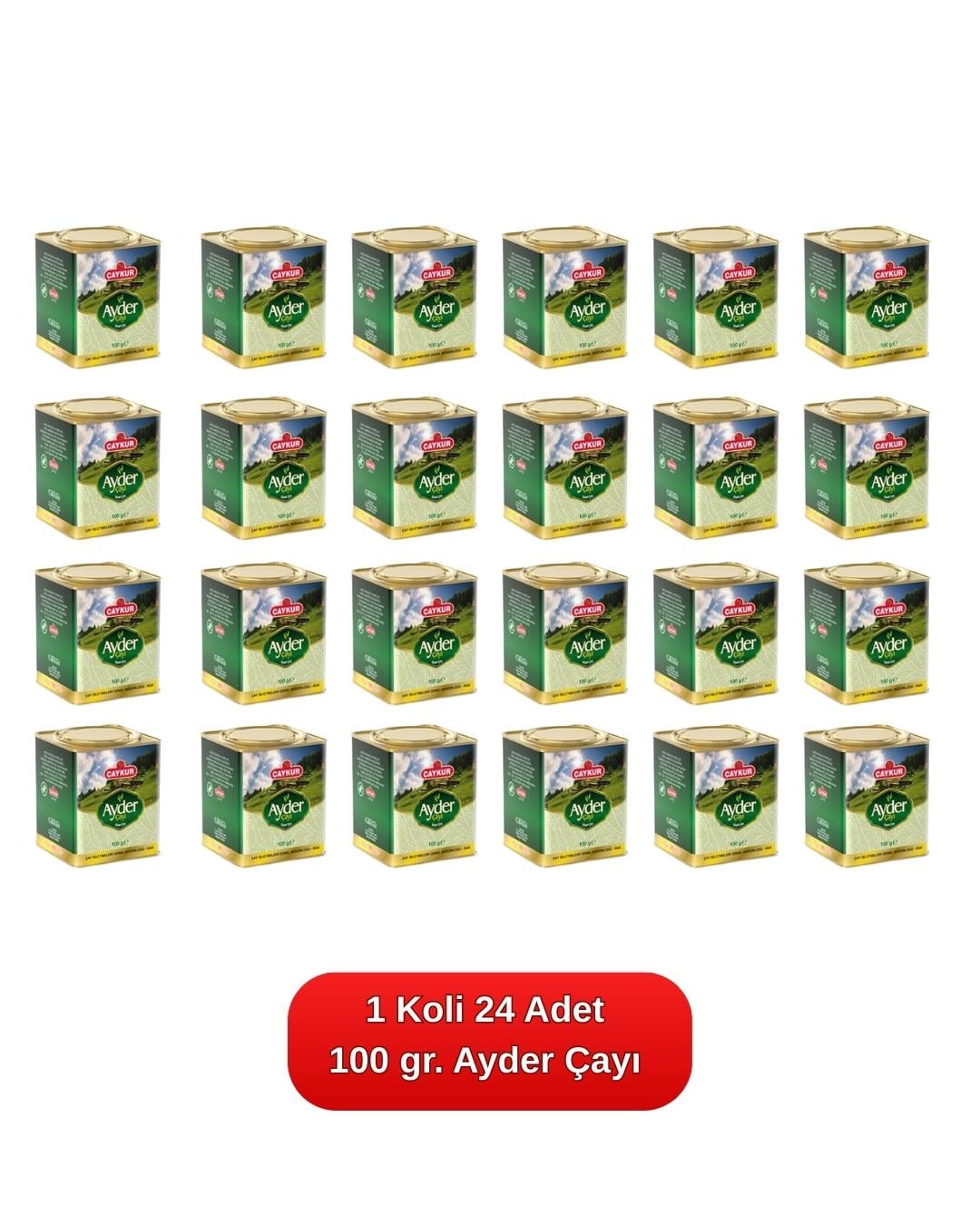 Ayder Çayı 100 gr. 24'lü Koli