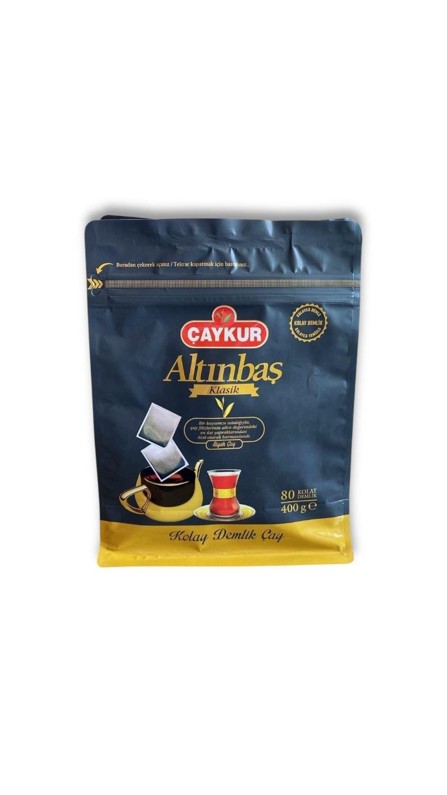 ÇAYKUR ALTINBAŞ DEMLİK SÜZEN POŞET ÇAYI