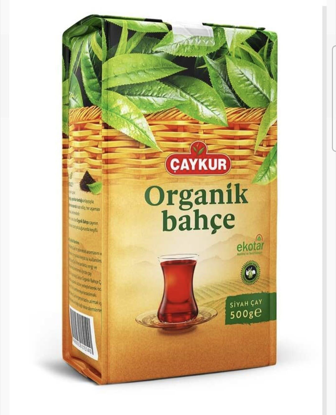 ÇAYKUR Organik bahçe poşet çay 500 gr. 