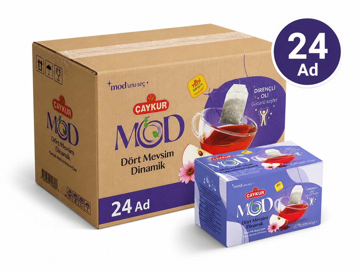 Dört Mevsim Bitki Meyve Çayı