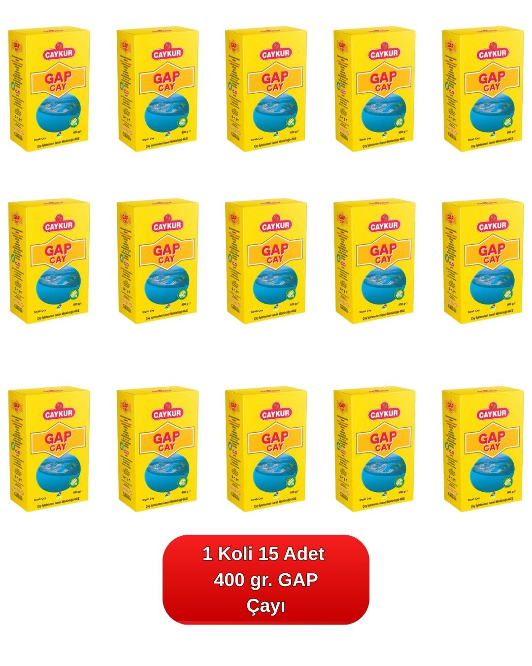 GAP Çayı 400 gr. 15'li Koli 