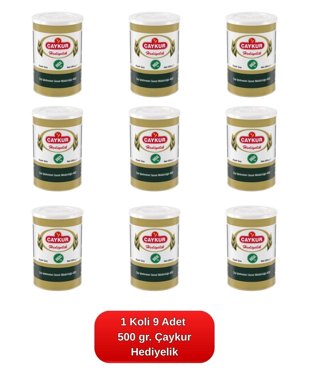 Hediyelik 500 gr. 9'lu Koli