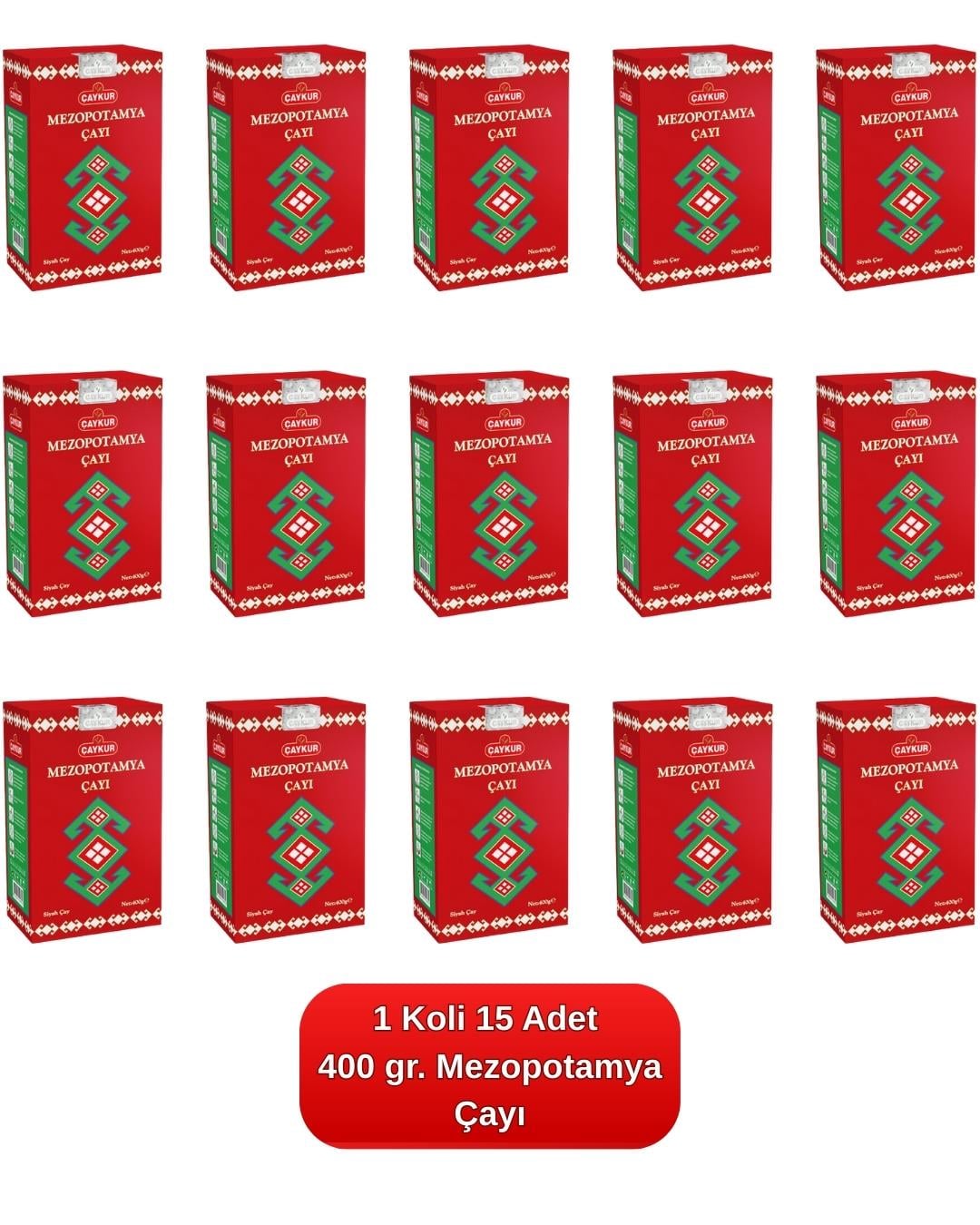 Mezopotamya Çayı 400 gr. 15'li Koli 