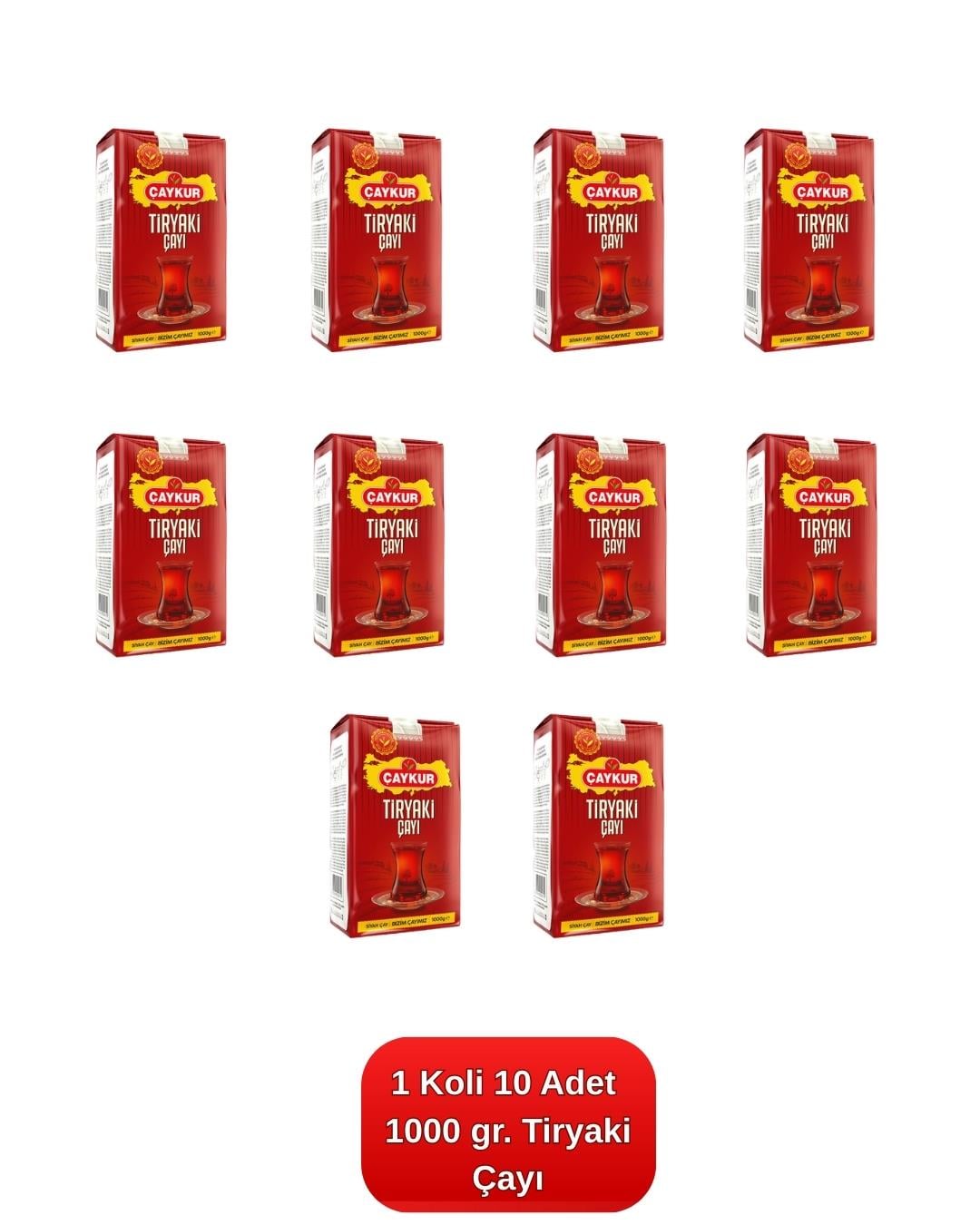 Tiryaki Çayı 1000 gr. 10 Adet