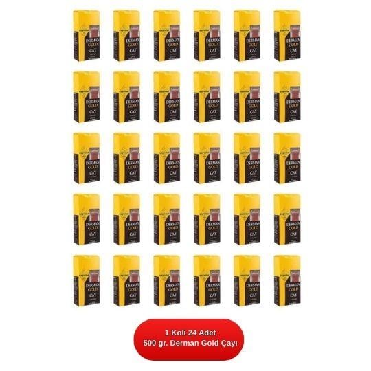 Derman Gold Çay 500 gr 24'lü Koli