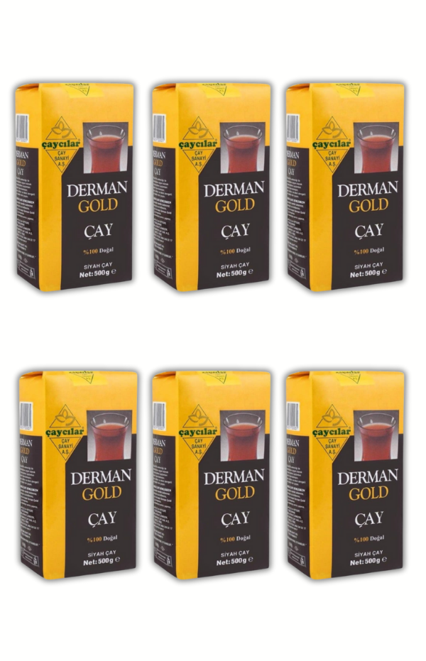 Derman Gold Çay 500 gr 24'lü Koli