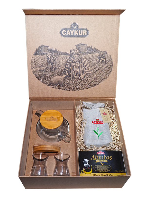 ÇAYKUR Hediyelik Çay Seti 